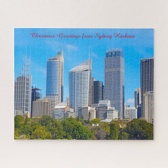 Skyline Sydney Harbour Australia Jigsaw Puzzle (Horizontal)