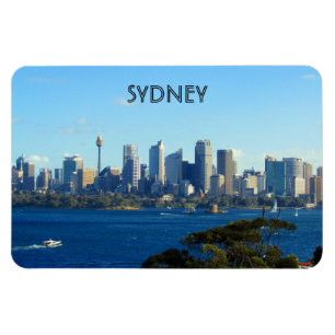 Skyline Sydney Magnet