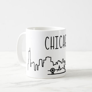 Skyline-Tasse Chicago Kaffeetasse
