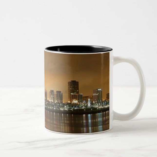 Skyline-Tasse Zweifarbige Tasse (Rechts)