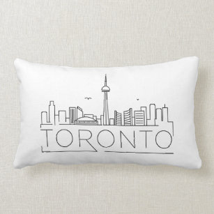 Skyline Torontos, Kanada Lendenkissen