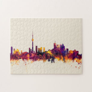 Skyline Torontos Kanada Puzzle