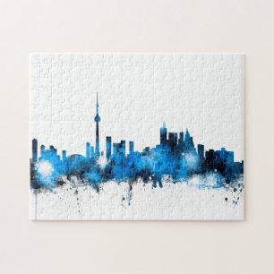 Skyline Torontos Kanada Puzzle