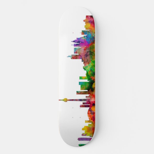 Skyline Torontos Kanada Skateboard (Vorderseite)