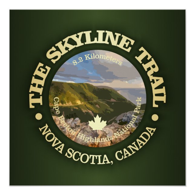 Skyline Trail (Nova Scotia) Poster (Vorderseite)