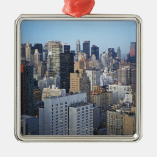 Skyline USA, New York City, Manhattan Ornament Aus Metall