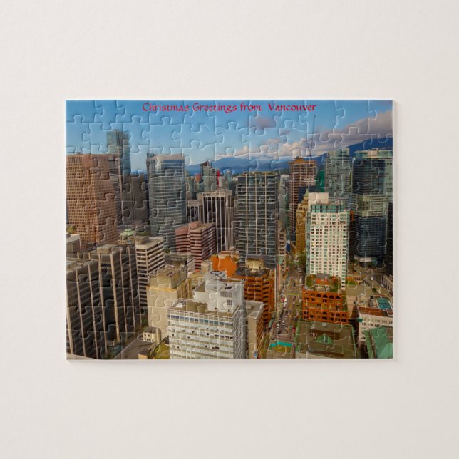 Skyline Vancouver. Puzzle (Horizontal)