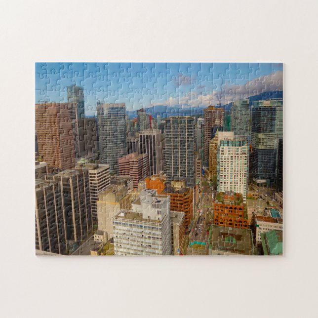 Skyline Vancouver. Puzzle (Horizontal)