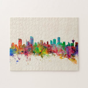 Skyline Vancouvers Kanada Puzzle