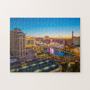 Skyline Vegas Vac Best View Las Vegas Skyline Puzzle