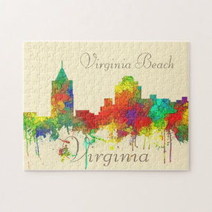 Skyline Virginia Beach Viginia SG Puzzle