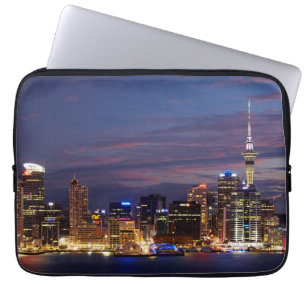 Skyline von Auckland City Laptopschutzhülle