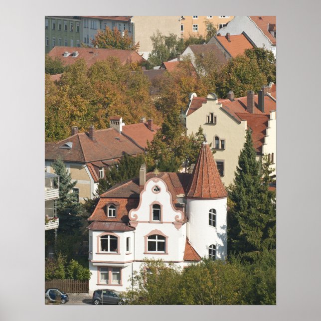 Skyline von Bamberg, Deutschland Poster (Vorne)