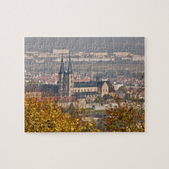 Skyline von Bamberg, Deutschland Puzzle (Horizontal)