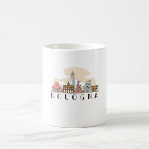 Skyline von Bologna Kaffeetasse