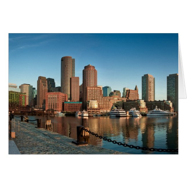 Skyline von Boston (Vorderseite (Horizontal))