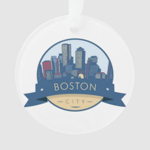 Skyline von Boston, Skyline von Boston MA Ornament