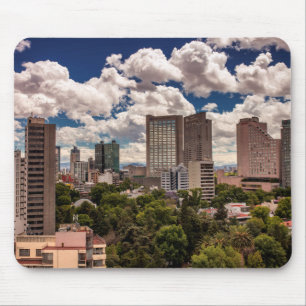 Skyline von den Hotels in Polanco Mexiko City Mousepad