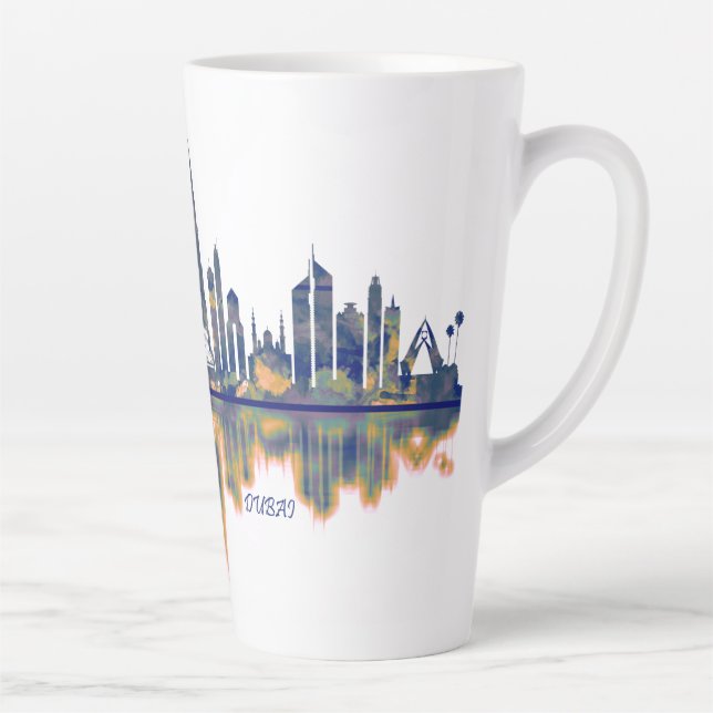 Skyline von Dubai Milchtasse (Rechts)