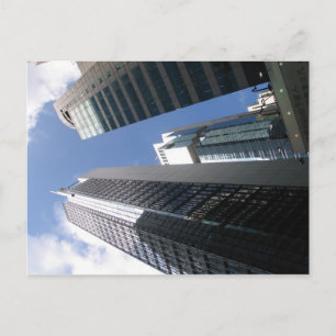 Skyline von Hongkong Postkarte