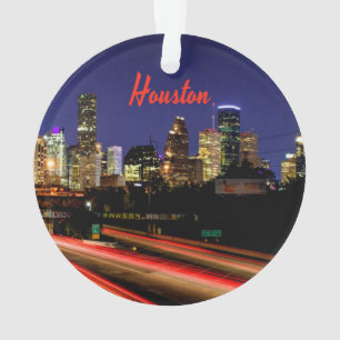 Skyline von Houston Texas Ornament