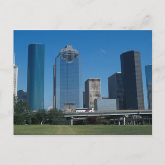 Skyline von Houston, Texas, USA Postkarte