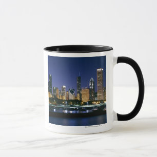 Skyline von im Stadtzentrum gelegenem Chicago Tasse