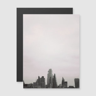 Skyline von London City Magnetkarte