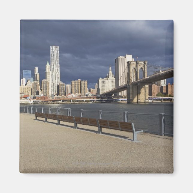 Skyline von Manhattan, New York City Magnet (Vorne)