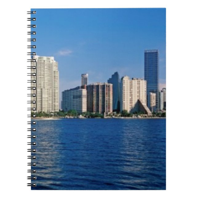 Skyline von Miami, Florida Notizblock (Vorderseite)