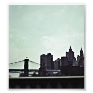 Skyline von New York Fotodruck