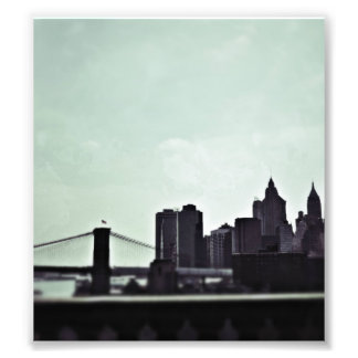 Skyline von New York Fotodruck