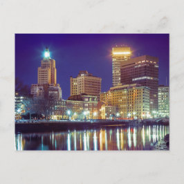 Skyline von Providence, Rhode Island Postkarte