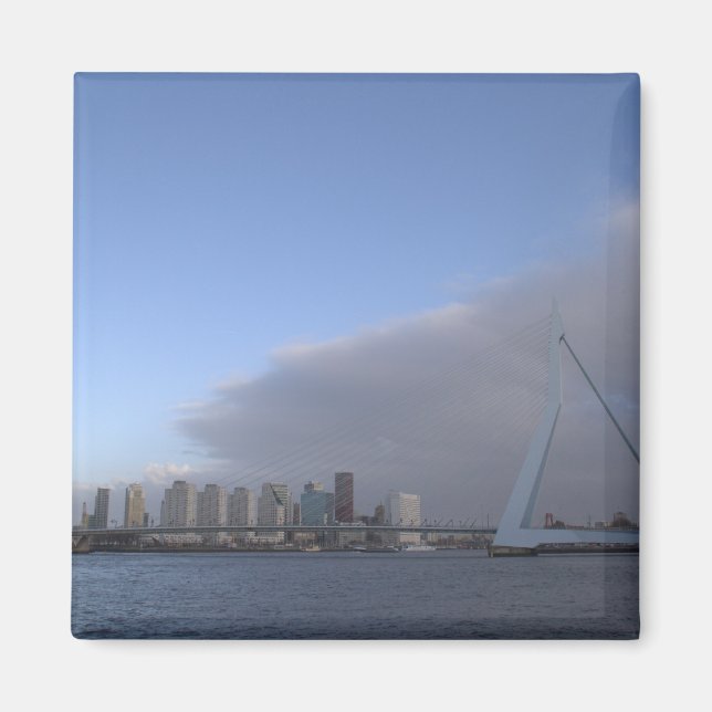 Skyline von Rotterdam Magnet (Vorne)