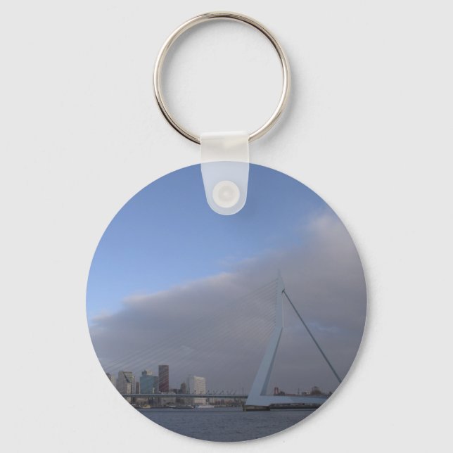 Skyline von Rotterdam Schlüsselanhänger (Vorderseite)