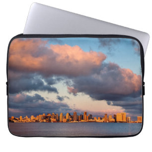 Skyline von San Diego Bay Laptopschutzhülle