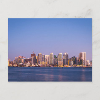 Skyline von San Diego Postkarte