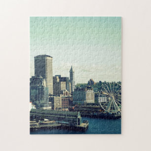 Skyline von Seattle Puzzle
