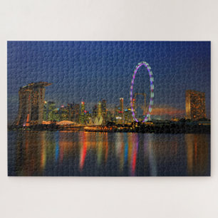 Skyline von Singapur Puzzle