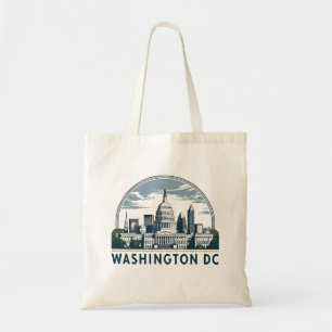 Skyline von Washington DC Tragetasche