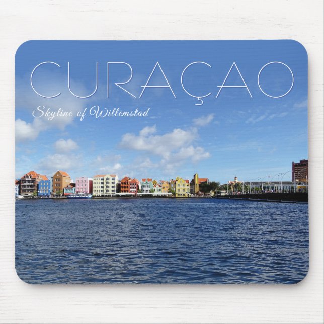 Skyline von Willemstad Mousepad (Vorne)