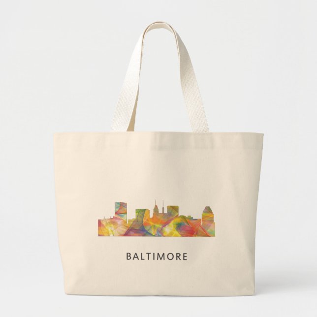 SKYLINE WB1 BALTIMORES MARYLAND - JUMBO STOFFBEUTEL (Vorne)