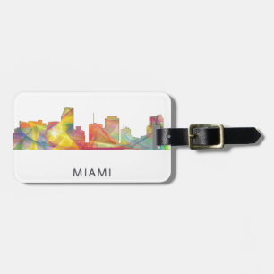 SKYLINE WB1 MIAMIS FLORIDA GEPÄCKANHÄNGER