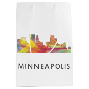 SKYLINE WB1 MINNEAPOLIS, MINNESOTA - MITTLERE GESCHENKTÜTE