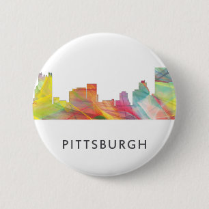 SKYLINE WB1- PITTSBURGHS PENNSYLVANIA BUTTON