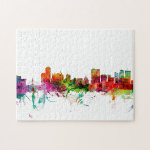 Skyline Winnipegs Kanada Puzzle