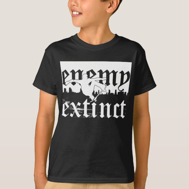 skylinewhite scherzt Shirt durch feindliches (Vorderseite)
