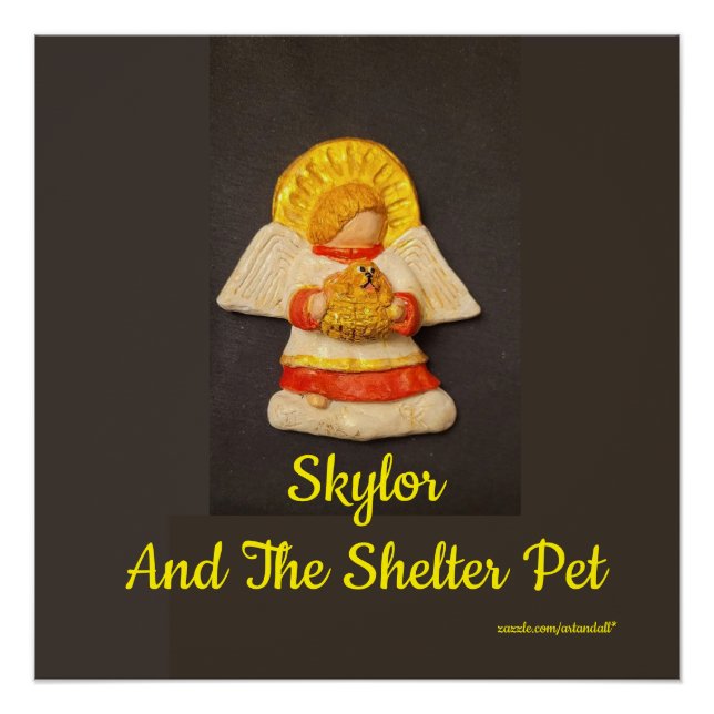 SKYLOR UND IHR SHELTER PET Glossy Poster (Vorderseite)