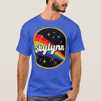 Skylynn Rainbow in Space Vintag Style T-Shirt