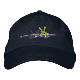 Skyraider bestickter Hut